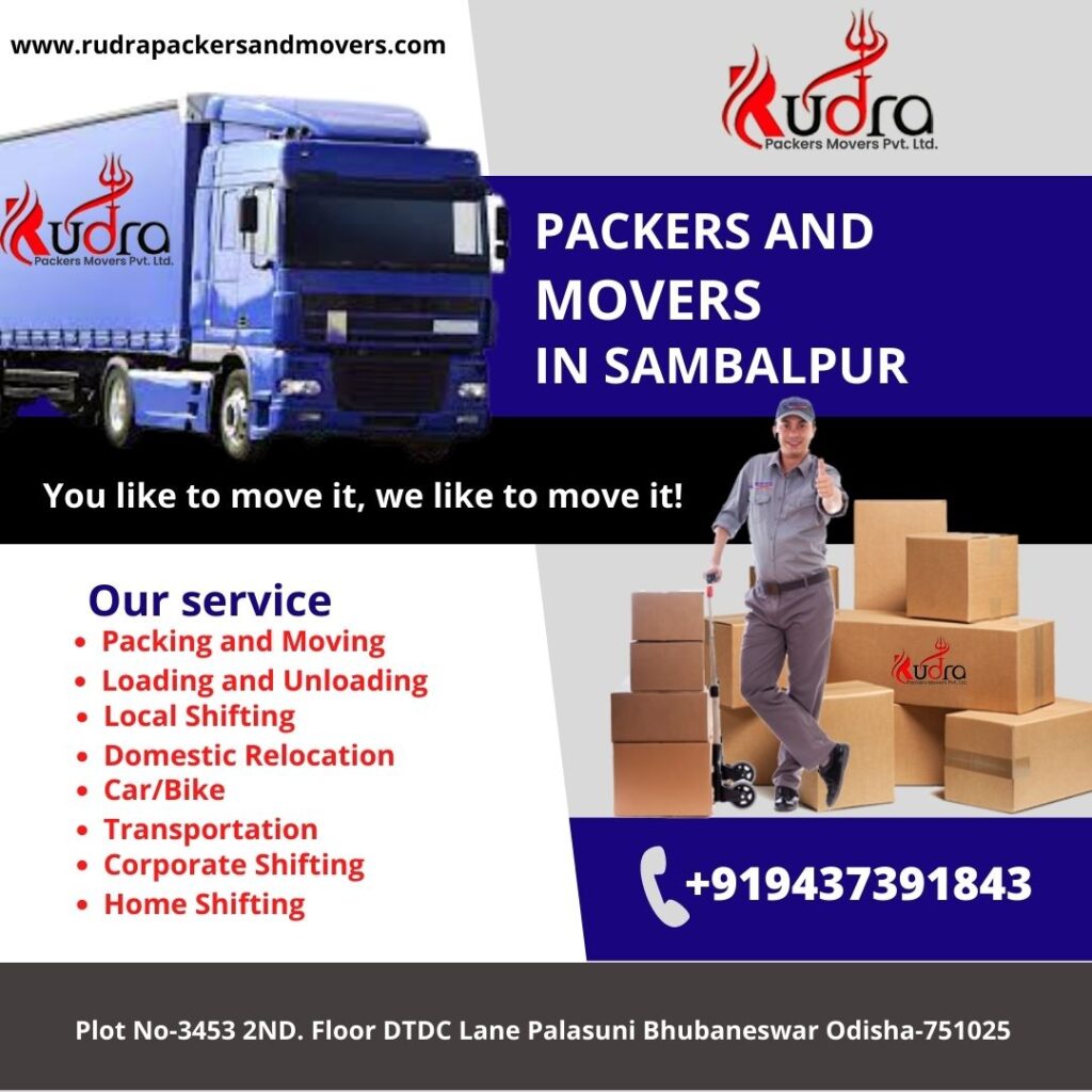 Packers & Movers in Sambalpur